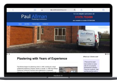 Paul Allman Plastering